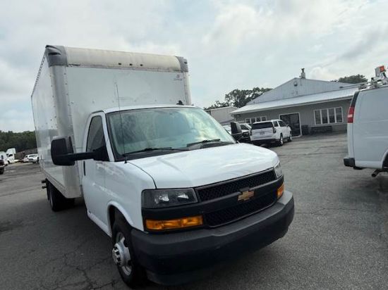Picture of 2019 Chevrolet 3500 Cutaway 16FT Box Truck, Construction, Plumbing, Electrical, Handyman, Utility, Moving, Service, Mechanic, Low Miles, Gasoline GM L96