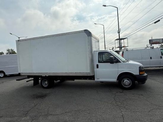 Picture of 2019 Chevrolet 3500 Cutaway 16FT Box Truck, Construction, Plumbing, Electrical, Handyman, Utility, Moving, Service, Mechanic, Low Miles, Gasoline GM L96