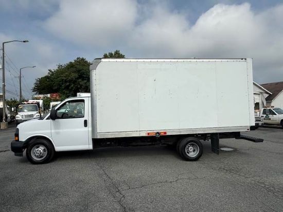 Picture of 2019 Chevrolet 3500 Cutaway 16FT Box Truck, Construction, Plumbing, Electrical, Handyman, Utility, Moving, Service, Mechanic, Low Miles, Gasoline GM L96