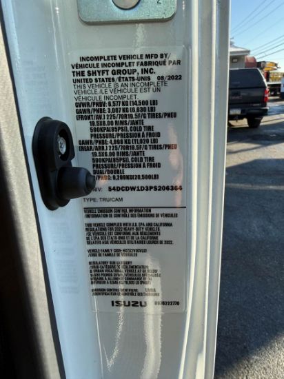Picture of 2023 Chevrolet 4500 LCF Cab & Chassis Truck, Automatic Transmission, Flatbed, Dump, Day Cab, Under CDL, Gas 200 Miles, 16FT Chassis GM L8T