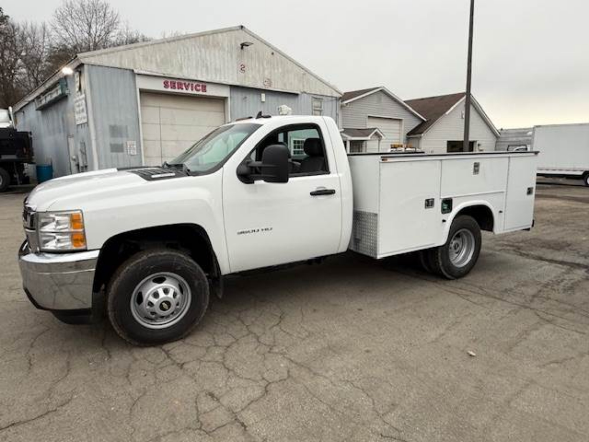 Picture of 2012 Chevrolet 3500 Mechanic / Service Truck, 4WD Service Truck, Plumber, Construction, Handyman, Electrician, Diesel, Allison Trans, 9FT Bed DURAMAX LGH