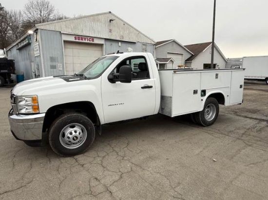 Picture of 2012 Chevrolet 3500 Mechanic / Service Truck, 4WD Service Truck, Plumber, Construction, Handyman, Electrician, Diesel, Allison Trans, 9FT Bed DURAMAX LGH