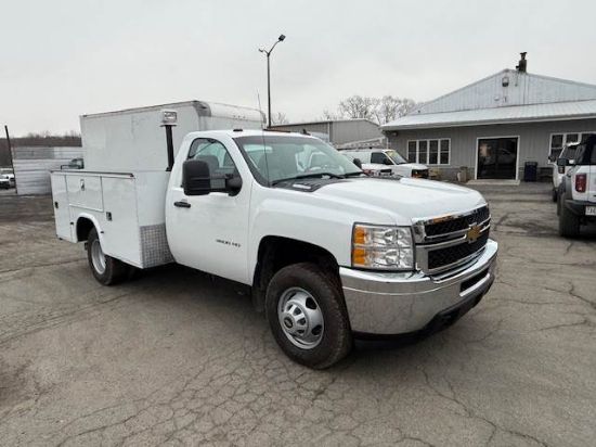 Picture of 2012 Chevrolet 3500 Mechanic / Service Truck, 4WD Service Truck, Plumber, Construction, Handyman, Electrician, Diesel, Allison Trans, 9FT Bed DURAMAX LGH