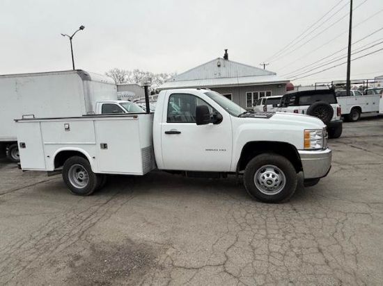Picture of 2012 Chevrolet 3500 Mechanic / Service Truck, 4WD Service Truck, Plumber, Construction, Handyman, Electrician, Diesel, Allison Trans, 9FT Bed DURAMAX LGH