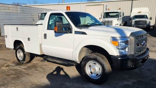 Picture of 2013 Ford F-350 XL Mechanic / Service Truck, 4x4, XL, Work, Construction, Handyman, Plumber, 8FT KNAPHEIDE BED, CREW CAB, Smart Hitch, Gas Ford V-Shaped