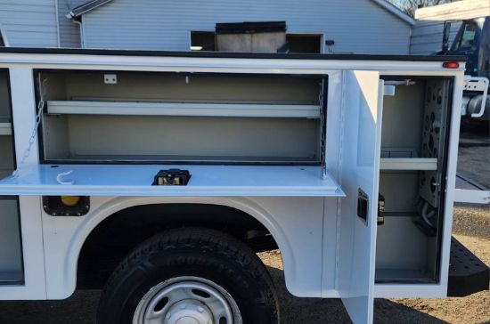 Picture of 2013 Ford F-350 XL Mechanic / Service Truck, 4x4, XL, Work, Construction, Handyman, Plumber, 8FT KNAPHEIDE BED, CREW CAB, Smart Hitch, Gas Ford V-Shaped