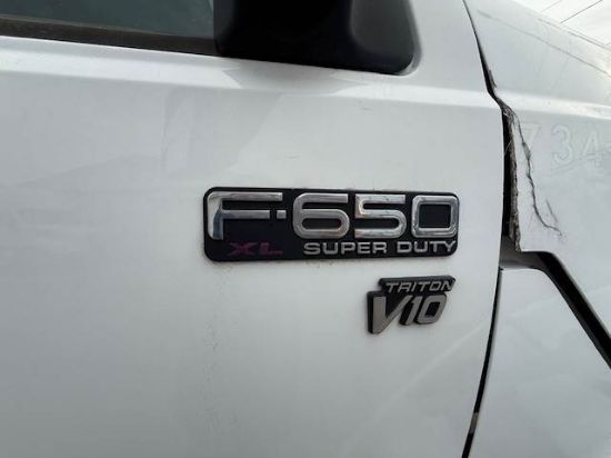 Picture of 2015 Ford F-650 Attenuator Truck, SCORPION, ATTENUATOR TMA (Truck Mounted Attenuator), Trafix Devices, Highway Work, Crash, Under CDL Ford V-Shaped