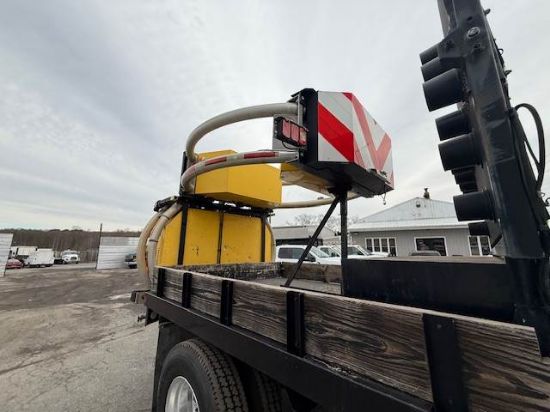 Picture of 2015 Ford F-650 Attenuator Truck, SCORPION, ATTENUATOR TMA (Truck Mounted Attenuator), Trafix Devices, Highway Work, Crash, Under CDL Ford V-Shaped