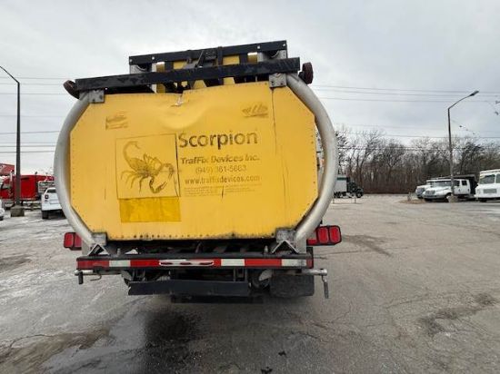 Picture of 2015 Ford F-650 Attenuator Truck, SCORPION, ATTENUATOR TMA (Truck Mounted Attenuator), Trafix Devices, Highway Work, Crash, Under CDL Ford V-Shaped