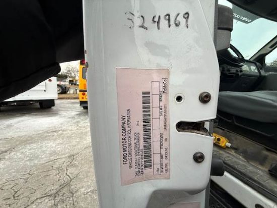 Picture of 2015 Ford F-650 Attenuator Truck, SCORPION, ATTENUATOR TMA (Truck Mounted Attenuator), Trafix Devices, Highway Work, Crash, Under CDL Ford V-Shaped
