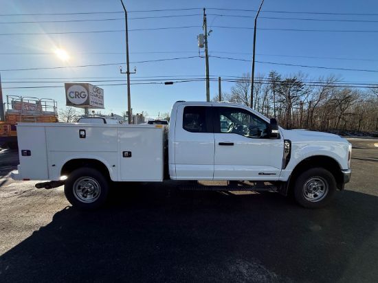 Picture of 2025 Ford F-350 Extended Cab Mechanic / Service Truck, 4WD, Plumber, Construction, Handyman, Electrician, Diesel 8FT Knapheide Bed, LOW MILES Ford V-Shaped