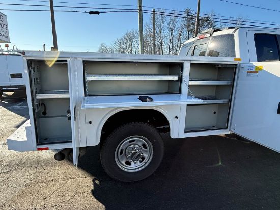 Picture of 2025 Ford F-350 Extended Cab Mechanic / Service Truck, 4WD, Plumber, Construction, Handyman, Electrician, Diesel 8FT Knapheide Bed, LOW MILES Ford V-Shaped