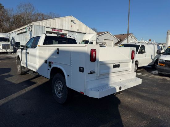 Picture of 2025 Ford F-350 Extended Cab Mechanic / Service Truck, 4WD, Plumber, Construction, Handyman, Electrician, Diesel 8FT Knapheide Bed, LOW MILES Ford V-Shaped
