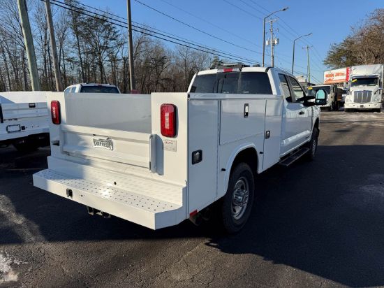 Picture of 2025 Ford F-350 Extended Cab Mechanic / Service Truck, 4WD, Plumber, Construction, Handyman, Electrician, Diesel 8FT Knapheide Bed, LOW MILES Ford V-Shaped