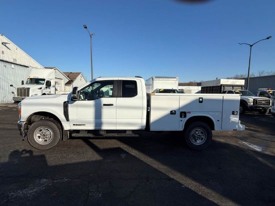Picture of 2025 Ford F-350 Extended Cab Mechanic / Service Truck, 4WD, Plumber, Construction, Handyman, Electrician, Diesel 8FT Knapheide Bed, LOW MILES Ford V-Shaped