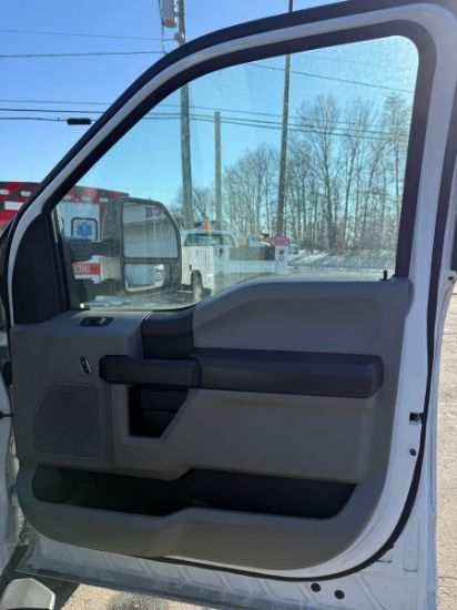 Picture of 2019 Ford F-450 Stake Bed Truck - Stake Body, 12FT- Solid Panels, Delivery, Hauling, Flatbed, Landscape, Gasoline, Inspected Ford V-Shaped