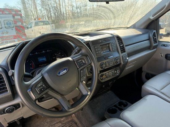 Picture of 2019 Ford F-450 Stake Bed Truck - Stake Body, 12FT- Solid Panels, Delivery, Hauling, Flatbed, Landscape, Gasoline, Inspected Ford V-Shaped