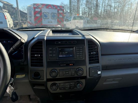 Picture of 2019 Ford F-450 Stake Bed Truck - Stake Body, 12FT- Solid Panels, Delivery, Hauling, Flatbed, Landscape, Gasoline, Inspected Ford V-Shaped