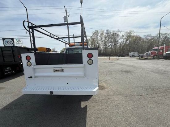 Picture of 2014 Ford F-350 Mechanic / Service Truck, Gasoline, 4x4, 12Ft Ladder Rack, 8Ft Knapheide Bed, Construction, Plumber, Electrician Ford V-Shaped