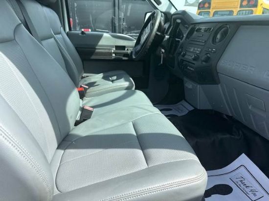 Picture of 2014 Ford F-350 Mechanic / Service Truck, Gasoline, 4x4, 12Ft Ladder Rack, 8Ft Knapheide Bed, Construction, Plumber, Electrician Ford V-Shaped
