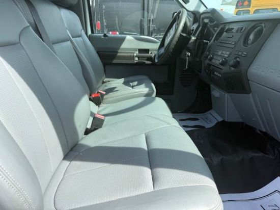 Picture of 2014 Ford F-350 Mechanic / Service Truck, Gasoline, 4x4, 12Ft Ladder Rack, 8Ft Knapheide Bed, Construction, Plumber, Electrician Ford V-Shaped