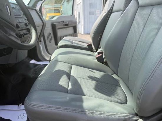Picture of 2014 Ford F-350 Mechanic / Service Truck, Gasoline, 4x4, 12Ft Ladder Rack, 8Ft Knapheide Bed, Construction, Plumber, Electrician Ford V-Shaped