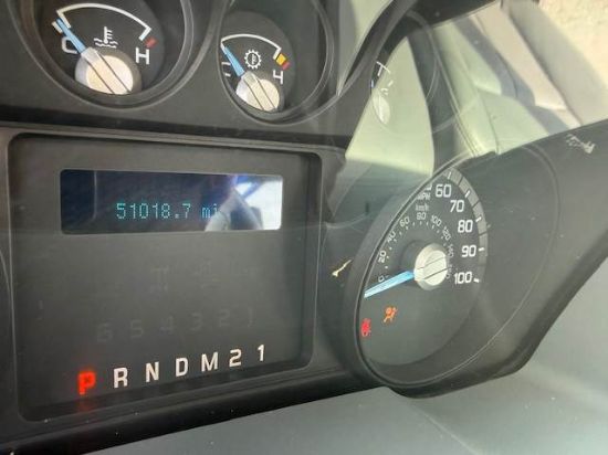 Picture of 2014 Ford F-350 Mechanic / Service Truck, Gasoline, 4x4, 12Ft Ladder Rack, 8Ft Knapheide Bed, Construction, Plumber, Electrician Ford V-Shaped