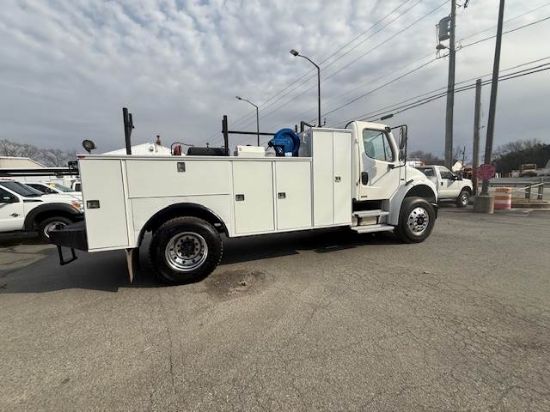 Picture of 2010 Freightliner M2 106 Mechanic / Service Truck, Boss Air Compressor, Miller Welder, Utility, Hose Reel, 12V Invertor, Construction, Roadside Mercedes-Benz MBE-900
