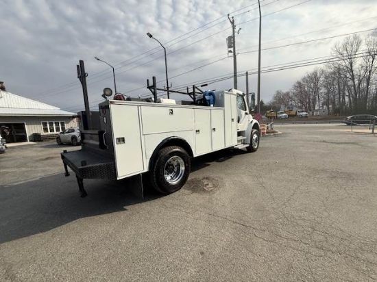 Picture of 2010 Freightliner M2 106 Mechanic / Service Truck, Boss Air Compressor, Miller Welder, Utility, Hose Reel, 12V Invertor, Construction, Roadside Mercedes-Benz MBE-900
