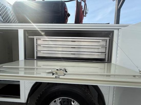Picture of 2010 Freightliner M2 106 Mechanic / Service Truck, Boss Air Compressor, Miller Welder, Utility, Hose Reel, 12V Invertor, Construction, Roadside Mercedes-Benz MBE-900