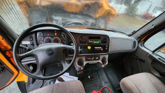 Picture of 2015 Freightliner 108SD Crew Cab, Utility Bed, Palfinger PSC 6025 Crane Truck, Service, Fire Truck, Outriggers, Work, Low Miles, 25FT Reach Cummins Cummins ISL