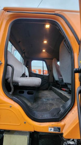 Picture of 2015 Freightliner 108SD Crew Cab, Utility Bed, Palfinger PSC 6025 Crane Truck, Service, Fire Truck, Outriggers, Work, Low Miles, 25FT Reach Cummins Cummins ISL