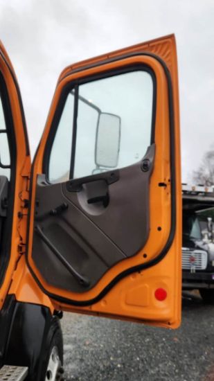 Picture of 2015 Freightliner 108SD Crew Cab, Utility Bed, Palfinger PSC 6025 Crane Truck, Service, Fire Truck, Outriggers, Work, Low Miles, 25FT Reach Cummins Cummins ISL