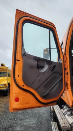 Picture of 2015 Freightliner 108SD Crew Cab, Utility Bed, Palfinger PSC 6025 Crane Truck, Service, Fire Truck, Outriggers, Work, Low Miles, 25FT Reach Cummins Cummins ISL
