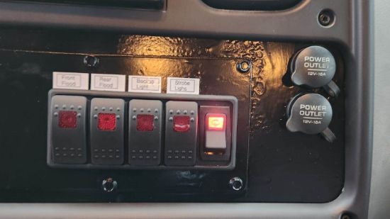 Picture of 2015 Freightliner 108SD Crew Cab, Utility Bed, Palfinger PSC 6025 Crane Truck, Service, Fire Truck, Outriggers, Work, Low Miles, 25FT Reach Cummins Cummins ISL
