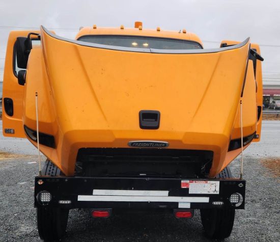 Picture of 2015 Freightliner 108SD Crew Cab, Utility Bed, Palfinger PSC 6025 Crane Truck, Service, Fire Truck, Outriggers, Work, Low Miles, 25FT Reach Cummins Cummins ISL