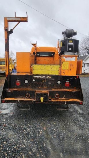 Picture of 2015 Freightliner 108SD Crew Cab, Utility Bed, Palfinger PSC 6025 Crane Truck, Service, Fire Truck, Outriggers, Work, Low Miles, 25FT Reach Cummins Cummins ISL