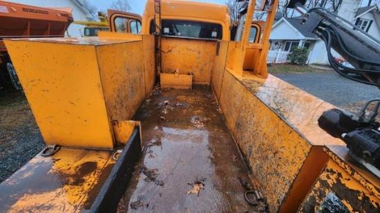 Picture of 2015 Freightliner 108SD Crew Cab, Utility Bed, Palfinger PSC 6025 Crane Truck, Service, Fire Truck, Outriggers, Work, Low Miles, 25FT Reach Cummins Cummins ISL