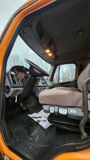 Picture of 2015 Freightliner 108SD Crew Cab, Utility Bed, Palfinger PSC 6025 Crane Truck, Service, Fire Truck, Outriggers, Work, Low Miles, 25FT Reach Cummins Cummins ISL