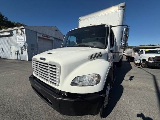 Picture of 2018 Freightliner M2 Box Truck, Box Truck, Supreme 24 FT Dry Box Van- DELIVERY, Moving, Storage, 2500lb Maxon LIFTGATE Non-CDL, Diesel Cummins B6.7