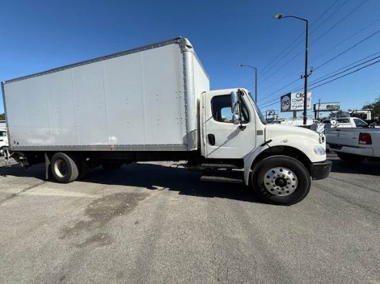 Picture of 2018 Freightliner M2 Box Truck, Box Truck, Supreme 24 FT Dry Box Van- DELIVERY, Moving, Storage, 2500lb Maxon LIFTGATE Non-CDL, Diesel Cummins B6.7