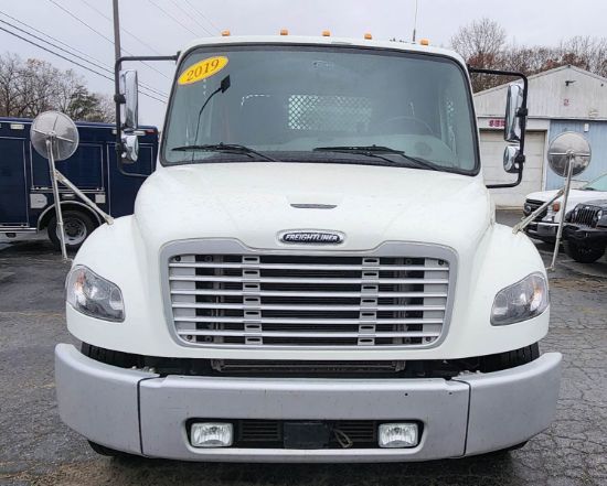 Picture of 2019 Freightliner M2 106 Stake Bed Truck Under CDL, Automatic, Delivery, Moving, 29FT Bed Diesel, Hauler, Mulch, Landscape, Construction Cummins B6.7