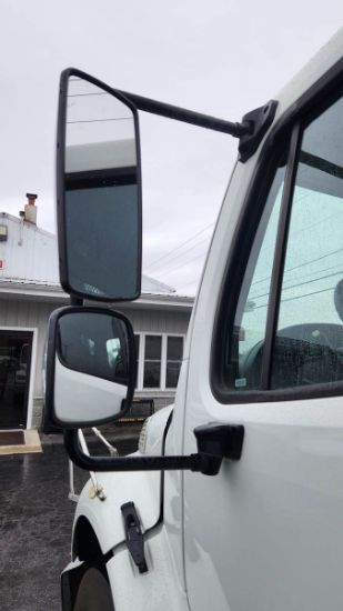 Picture of 2019 Freightliner M2 106 Stake Bed Truck Under CDL, Automatic, Delivery, Moving, 29FT Bed Diesel, Hauler, Mulch, Landscape, Construction Cummins B6.7