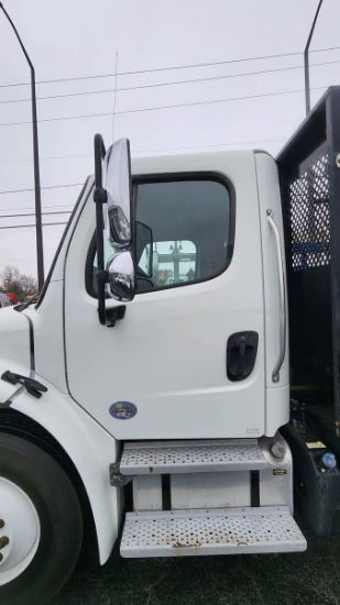 Picture of 2019 Freightliner M2 106 Stake Bed Truck Under CDL, Automatic, Delivery, Moving, 29FT Bed Diesel, Hauler, Mulch, Landscape, Construction Cummins B6.7