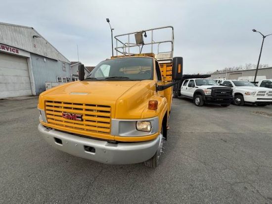 Picture of 2009 GMC C4 Boom / Bucket Truck, Lift Truck,Low Miles Service Utility Body Invertor, Outriggers Bridge Truck Boom Aerial Man Lift Scissor Lift GM LMM