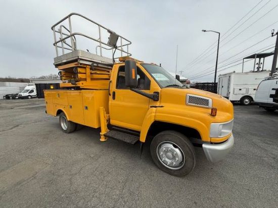 Picture of 2009 GMC C4 Boom / Bucket Truck, Lift Truck,Low Miles Service Utility Body Invertor, Outriggers Bridge Truck Boom Aerial Man Lift Scissor Lift GM LMM