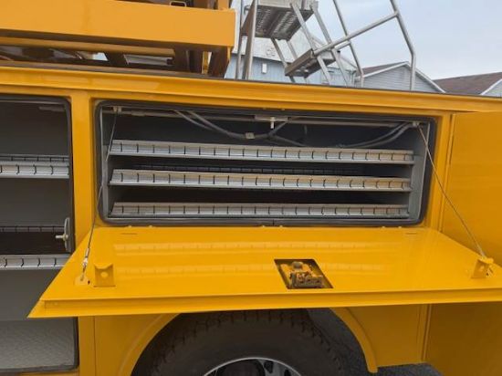 Picture of 2009 GMC C4 Boom / Bucket Truck, Lift Truck,Low Miles Service Utility Body Invertor, Outriggers Bridge Truck Boom Aerial Man Lift Scissor Lift GM LMM