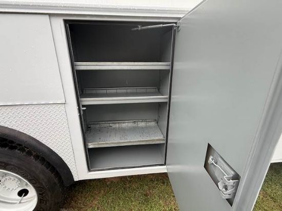 Picture of 2009 GMC C7 Mechanic / Service Truck, Enclosed Utility, Handyman, Electrician, Plumbing Truck, Diesel, Low Miles, 14ft Long, Allison, Work Truck Isuzu LF8