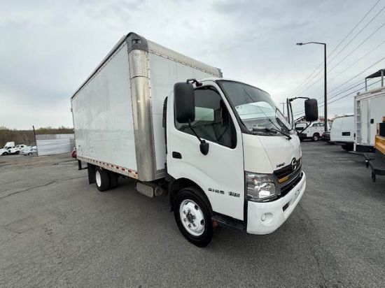 Picture of 2018 Hino 195 Box Truck, Morgan 18' Dry Van Body Box Van, Delivery, Moving, Hauling,Dry Van, Service, Diesel, Inspected J05E-TP