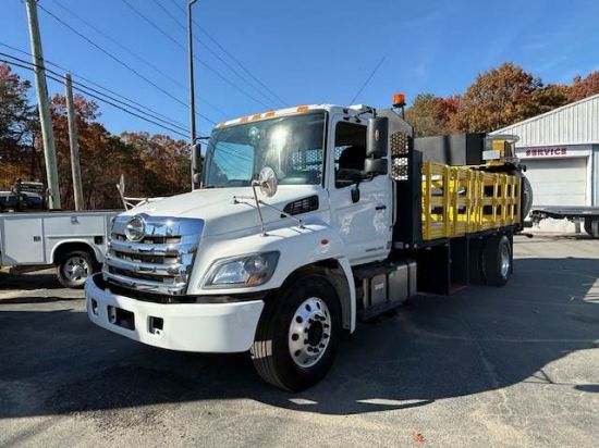 Picture of 2019 Hino 268 Attenuator Truck, SCORPION, ATTENUATOR TMA (Truck Mounted Attenuator), Trafix Devices, Highway Work, Crash, Under CDL Hino Motors, LTD J08E-VB/ J08E-WU